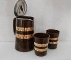 Bier of Waterkan set 1920, Antiek en Kunst, Antiek | Keramiek en Aardewerk, Ophalen of Verzenden