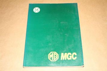 MG - MGC Workshop Manual - Originele uitgave 1970 beschikbaar voor biedingen