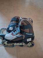 Bauer Inline Skates + Roces Bescherming, Verstelbaar, Bauer, Ophalen of Verzenden, Zo goed als nieuw