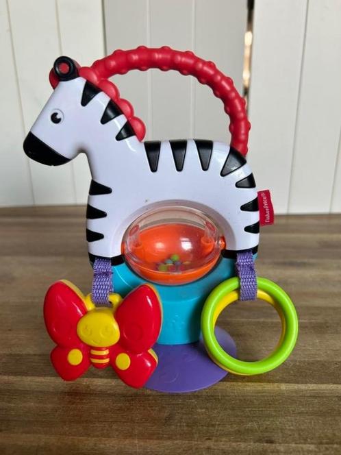 Fisher Price activiteiten zebra, Kinderen en Baby's, Speelgoed | Fisher-Price, Gebruikt, Rammelaar, Ophalen of Verzenden