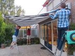 Luxaflex zonnescherm B 5500 x D 2500 mm, Tuin en Terras, Zonneschermen, Ophalen, Gebruikt, Knikarmscherm