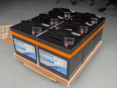 Accu's, Deep Cycle AGM 245Ah accu's 6x, Auto-onderdelen, Accu's en Toebehoren, Gebruikt, Ophalen