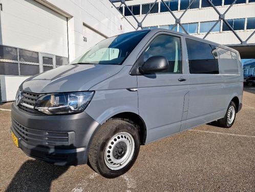 Volkswagen Transporter 2.0 TDI L2H1 DC euro6 150pk zeer mooi, Auto's, Bestelauto's, Bedrijf, Te koop, ABS, Airbags, Airconditioning