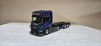 Geelhoed Scania Truck + Trailer, Hobby en Vrije tijd, Modelauto's | 1:50, Verzenden, Zo goed als nieuw, Bus of Vrachtwagen, Wsi