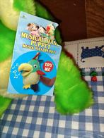 Kikker handpop handpuppet Musical met verschillende liedjes, Kinderen en Baby's, Speelgoed | Knuffels en Pluche, Ophalen of Verzenden