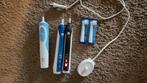 3 Oral B elektrische tandenborstel met oplader, Ophalen of Verzenden, Gebruikt, Tandenborstel