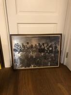 Schilderij bouwvakkers New York Lunch atop a Skyscraper, Ophalen of Verzenden, Gebruikt, Overige typen