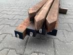 Hardhouten paal Azobé 6x6x300 cm / B-keus - J&W 63, Ophalen, Palen, Nieuw, Hardhout