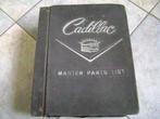 Cadillac Master Parts list (originele onderdelen Cadillac), Ophalen of Verzenden