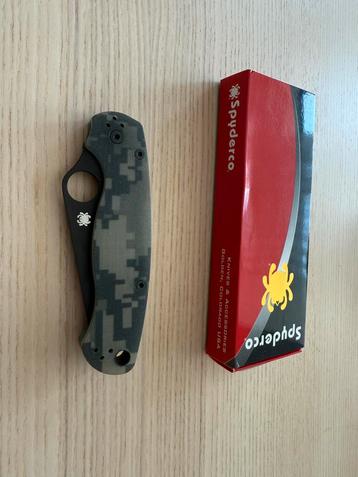 Spyderco paramilitary 2 camo black beschikbaar voor biedingen