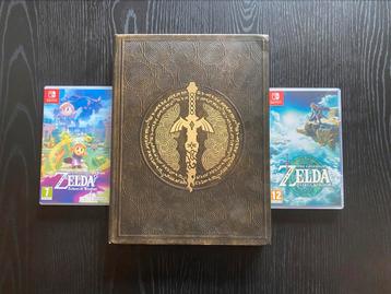 Zelda TOTK + Walkthrough book en Echoes of wisdom beschikbaar voor biedingen