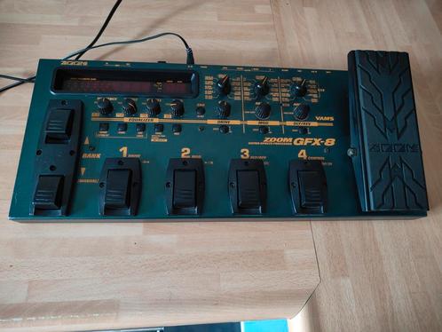 Zoom GFX-8 multi effect gitaar processor, Muziek en Instrumenten, Effecten, Zo goed als nieuw, Chorus, Reverb, Multi-effect, Ophalen of Verzenden