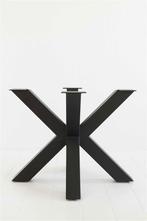 Tafelpoten onbehandeld staal voor onder een eettafel!!, Minder dan 50 cm, 50 tot 100 cm, Rond, Nieuw