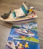 Lego 2 boten, piraten eilandje, helikopter, Ophalen of Verzenden, Gebruikt, Complete set, Lego