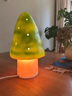 Heico paddestoel lamp groen, Huis en Inrichting, Lampen | Tafellampen, Ophalen, Kunststof, Gebruikt, Minder dan 50 cm