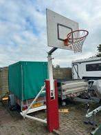 2x Mobiele Basketbalpaal Janssen Fritsen opvouwbaar, Ophalen, Gebruikt, Ring, Bord of Paal