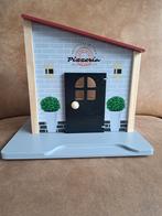 Houten poppenhuis, pizzaria, Ophalen of Verzenden, Zo goed als nieuw