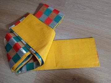 Traditionele Japanse obi hanhabaobi vierkant beschikbaar voor biedingen