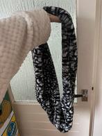 Nieuw: boterzachte sjaal met luipaard print - zwart/wit, Ophalen of Verzenden