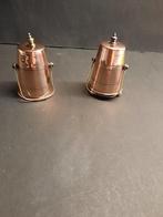 Doof potje materiaal: roodkoper en messing, Ophalen of Verzenden, Koper