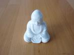 Kleine witte Boeddha van steen, Ophalen of Verzenden, Zo goed als nieuw