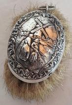 Antiek zilver tafelborstel met molen 1934, Verzenden, Zilver