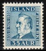 Mooi kavel Klassiek Ijsland *volgom KZS249., Ophalen of Verzenden, IJsland, Postfris