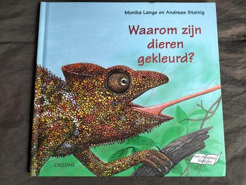 Monika Lange - Waarom zijn dieren gekleurd?, Boeken, Kinderboeken | Jeugd | onder 10 jaar, Zo goed als nieuw, Non-fictie, Ophalen of Verzenden