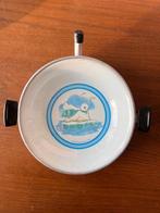 Vintage Kiki the Seal warmhoudbord voor kinderen., Verzamelen, Ophalen of Verzenden, Overige figuren, Gebruikt, Servies