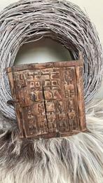 Dogon deurtje Mali houtsnijwerk, Antiek en Kunst, Ophalen of Verzenden