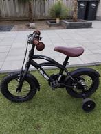 Volare black Cruiser   kinderfietsje 12inch, Ophalen, Zijwieltjes, Volare, Minder dan 16 inch