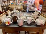 13 retro vintage thee en koffiepotten, Ophalen of Verzenden, Aardewerk, Overige stijlen, Overige typen