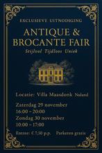 Antique & Brocante KerstFair Villa Maasdonk Nuland, Antiek en Kunst, Curiosa en Brocante, Ophalen
