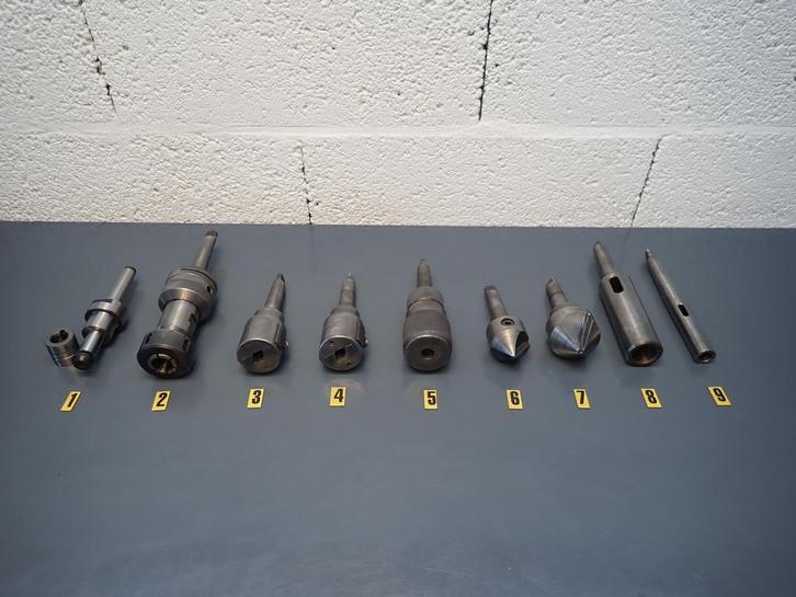 Diverse MC2 / MT2 / MK2 opnames , Morse Conus 2, Doe-het-zelf en Verbouw, Draaibanken, Gebruikt, Ophalen of Verzenden