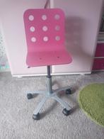 Roze kinder-bureaustoel Ikea, Huis en Inrichting, Bureaustoelen, Ophalen, Gebruikt, Roze, Bureaustoel
