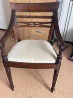 Mahoniehouten Raffles Chair, Antiek en Kunst, Ophalen of Verzenden