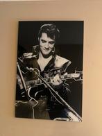 Zeer mooie glasschilderij elvis presley, Huis en Inrichting, Woonaccessoires | Schilderijen, Tekeningen en Foto's, Ophalen of Verzenden