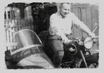 Foto motor AWO Simson sneeuw, Gebruikt, Foto, Ophalen of Verzenden, 1940 tot 1960