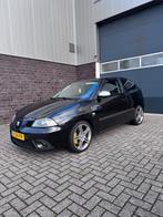 Seat Ibiza 1.8 20VT FR 294pk 3DRS 2006 Zwart 1.8T 1.8 20v, Auto's, Euro 5, Stof, Zwart, 4 cilinders