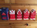 Postcodeloterij huisjes 2x 4, 5, 6 en 8, Diversen, Kerst, Ophalen of Verzenden, Zo goed als nieuw