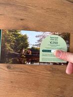 Waardebon Center Parcs tot €250,-, Drie personen of meer, Kortingsbon, Bungalowpark