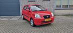 Kia Picanto 1.0 2006 Rood, Auto's, Kia, Voorwielaandrijving, Stof, 4 cilinders, 61 pk