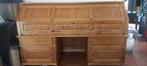 Grenen computerkast secretaire met zee aan ruimte., Huis en Inrichting, Kasten | Computermeubels, Ophalen, Gebruikt, 120 tot 170 cm