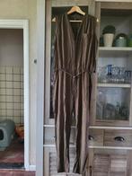 SOHO linnen jumpsuit. Legergroen. Maat L. Lint ceintuur, Kleding | Dames, Jumpsuits, Groen, Maat 42/44 (L), Ophalen of Verzenden