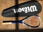 Squashracket Wilson (kapotte snaar), Ophalen, Gebruikt, Racket, Met hoes