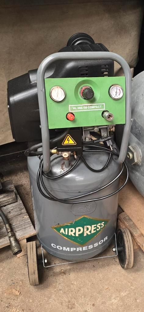 Airpress hl 360 / 50   Roda Prof 100 Compressor, Doe-het-zelf en Verbouw, Compressors, Gebruikt, 6 tot 10 bar, 25 tot 100 liter