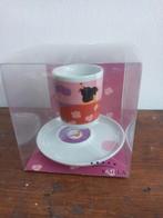 Nieuw kahla espresso kopjes vrouwfiguur wit roze rood paars, Nieuw, Ophalen of Verzenden, Overige stijlen, Kop(pen) en/of Schotel(s)