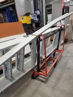 2x zware kokerbalken metalen frame koker 270/ 300x120x50 cm, Doe-het-zelf en Verbouw, Metalen, Ophalen of Verzenden, Nieuw, IJzer