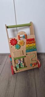 Evereaeth houten loopwagen, Kinderen en Baby's, Speelgoed | Houten speelgoed, Ophalen of Verzenden