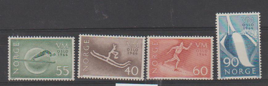 Noorwegen sw 553-556 postfris, Ophalen of Verzenden, Noorwegen, Postfris